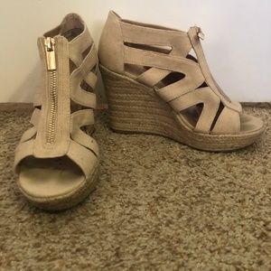 Tan Wedges